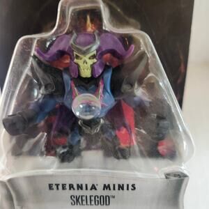 Masters Universe Revelation Eternia Minis Skelegod Figure Mattel Sealed